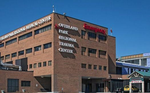 Nearby Hospital Overland Park Regional Medical Center - Kansas City - 1