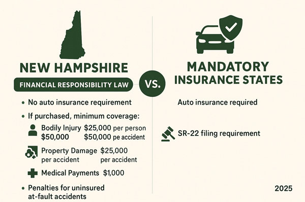 New Hampshire Car Insurance: The Lowest Rates Nationwide and 7 Ways to Save More - Concord - 1