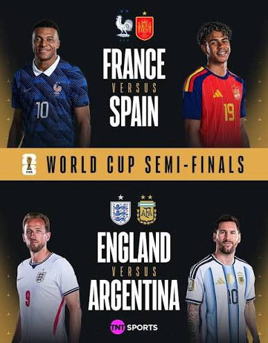 FIFA Rankings 1-4 All in the Semifinals? The Most Perfect World Cup Matchups - Atlanta - 2