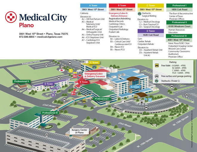 Level I Trauma Center Hospital, Medical City Plano - Plano - 1