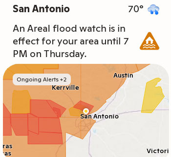Flood Watch Issued for San Antonio - San Antonio - 1