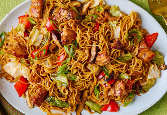 Chicken Yakisoba Recipe for 4 People for $20 Ingredients - New York - 1