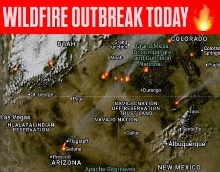 Wildfires in the American West Have Already Burned Over 135,000 Acres - Los Angeles - 2