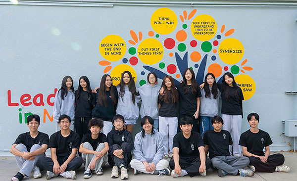 Mural Project at Balboa Magnet School by Heartshare Club - Pasadena - 1