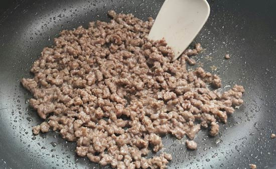 Quick Beef Fried Rice with Just Ground Beef at Home - Palisades Park - 2