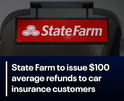 State Farm's Largest Ever $100 Refund Information and Tips to Avoid Phishing - Palisades Park - 1