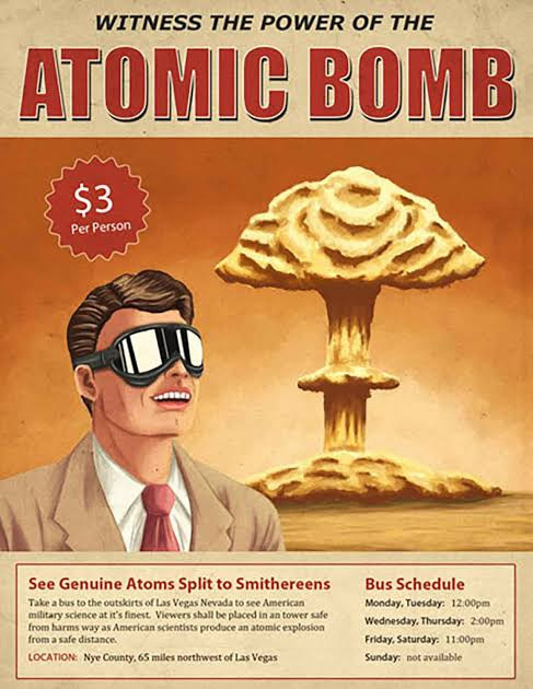 The Story of Las Vegas in the 1950s When Mushroom Clouds Were a Tourist Attraction - Las Vegas - 1