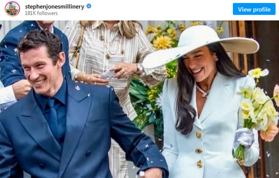 Dua Lipa and Actor Colum Turner's Romantic London Wedding - Irvine - 1