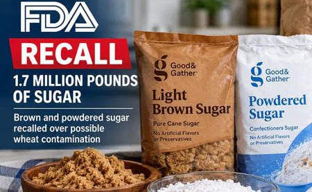 Brown Sugar and Powdered Sugar Recall News in the U.S. - Dallas - 1