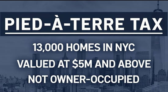 Controversy Over the ‘Pied-à-Terre Tax’ as a Solution to New York City's Budget Deficit - New York - 1