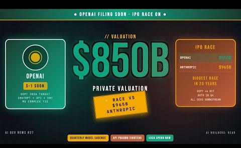 Is an IPO for OpenAI and Anthropic Imminent? Fact Check - New York - 1