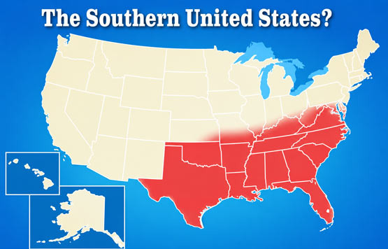 How Far Does the American South Extend? - Atlanta - 1