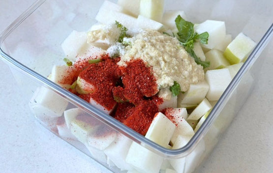 Men Can Do It Too! Recipe for Pickled Radish for Ramen with Seolleongtang - Fairfax - 3