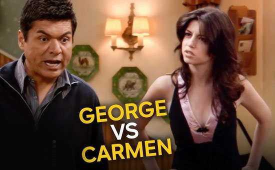 TV 시트콤 George Lopez, 내 첫 크러쉬는 카르멘이었다 - Long Beach - 1