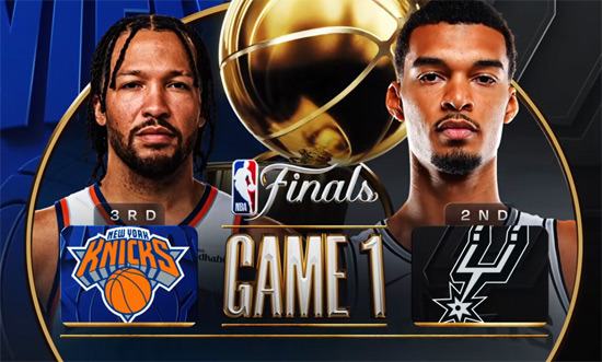 In the End, the Star of Game 1 of the NBA Finals Was the New York Knicks - San Antonio - 1
