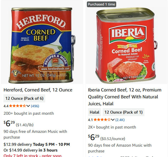 Corned Beef That Was $1.99 Ten Years Ago Now Costs $5.99—Three Times the Price? - Pasadena - 1