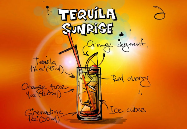 생각보다 간단하게 만들수 있는 “테킬라 선라이즈" - San Diego - 1