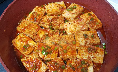 The Flavor of Mom's Braised Tofu, Fried to Perfection - San Diego - 1