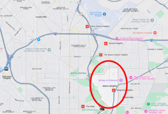샌안토니오 부촌의 상징 알라모 하이츠 (Alamo Heights) - San Antonio - 2