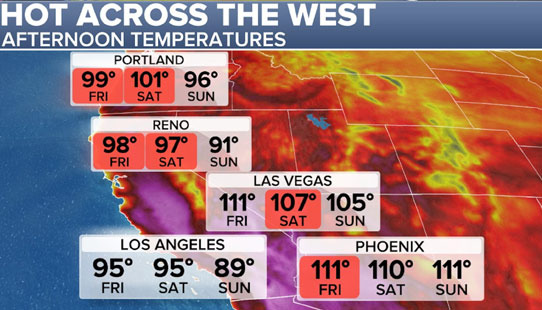 엘에이 지역인데 3월에 100도, “이게 3월 날씨가 맞나?” - Los Angeles - 1