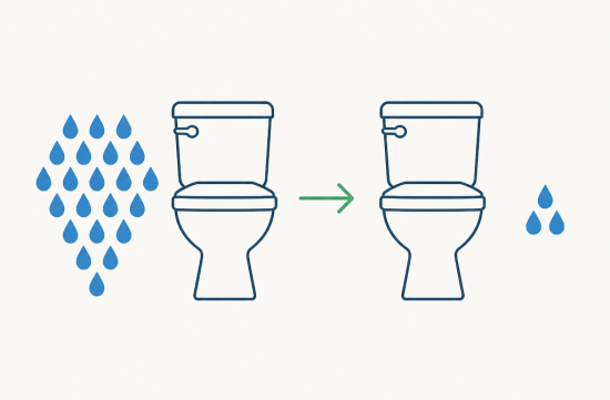 Replacing an Old Toilet Can Save You This Much on Water Bills - Minneapolis - 1