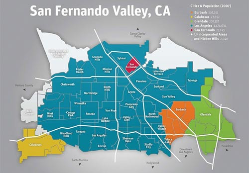 What is the Population of San Fernando, California? - San Fernando - 1
