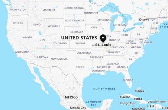 Guide to the Structure and Regional Divisions of St. Louis - Saint Louis - 1