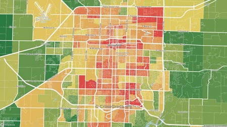 Springfield MO Crime Rate Trends: Homicides, Vehicle Theft, and Property Crime Data - Springfield - 1