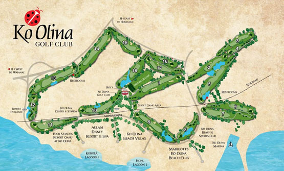 The Best Course on the West Side of Oahu, Ko Olina Golf Club - Honolulu - 2