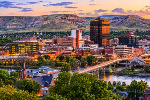 The Administrative Structure of Billings MT and Key Neighborhood Features - Billings - 1