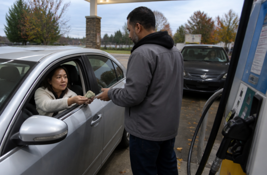 Difference Between Cash and Card Prices at New Jersey Gas Stations: How Much Is It Over a Year? - Ridgefield - 1