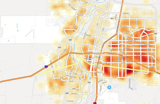 Albuquerque Crime Hotspots and Safety Perception Information - Albuquerque - 1