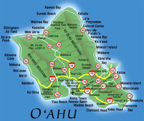 호놀룰루 주변 도시들, 오아후 섬 부동산 정보를 알아보자 - Honolulu - 1