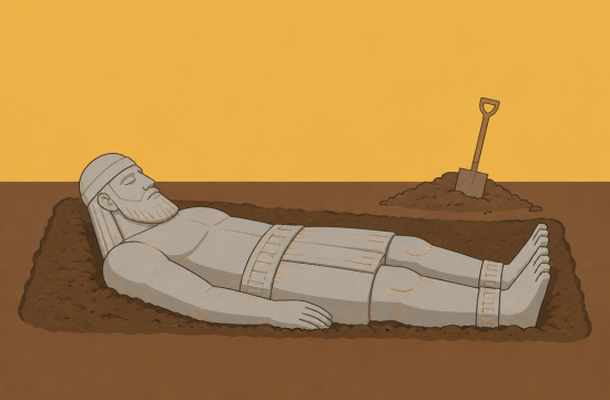 Syracuse Farm 3-Meter Giant Fossil, The Great Hoax of 1869 - Syracuse - 1