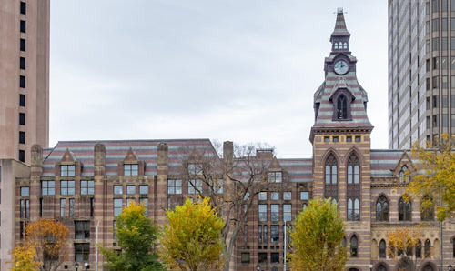 New Haven City Hall is a Victorian Gothic Building - New Haven - 1