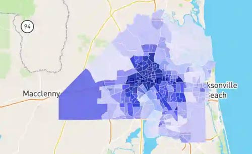 Jacksonville Crime Status and Identification of High-Risk Areas and Safe Neighborhoods - Jacksonville - 1