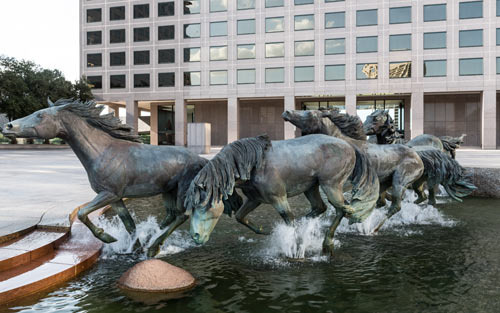 Mustangs of Las Colinas Featured in Movies - Irving - 1