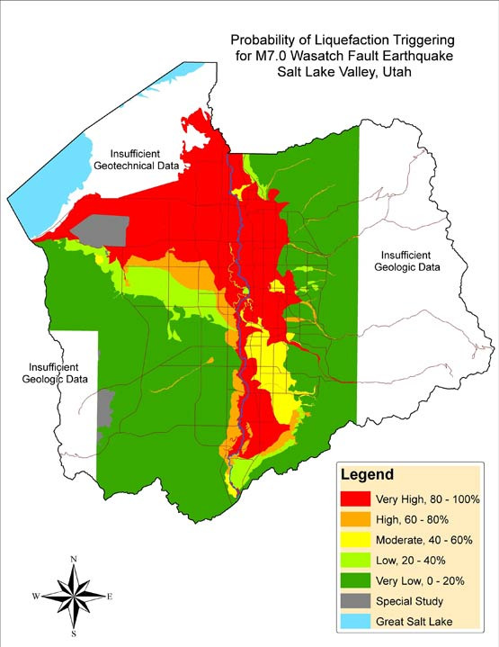 Is Salt Lake City Also at Risk for Earthquakes? Information on the Wasatch Fault - Salt Lake City - 1