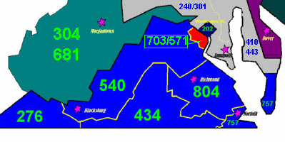 703 or 571: The Story of Springfield's Area Codes - Springfield - 1