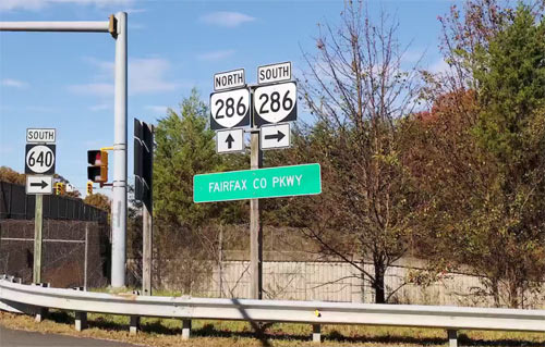 The Burke VA Map Shows How the Neighborhood is Divided - Burke - 1