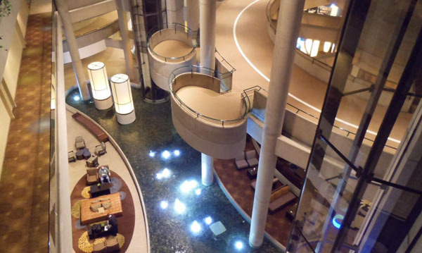 The Largest Hotel at The Westin Bonaventure Hotel, LA - Los Angeles - 2
