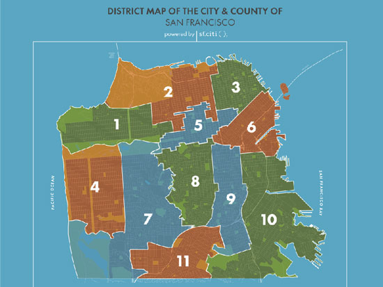 샌프란시스코 행정구역, City and County 라는 독특한 구조 - San Francisco - 1