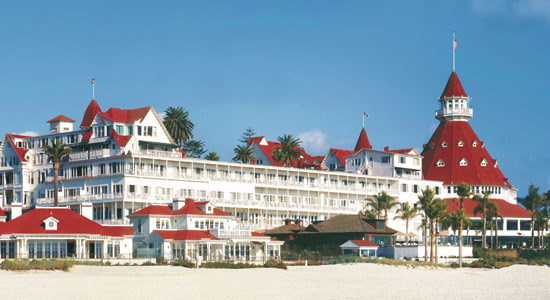 The Hotel del Coronado in the Movie 'Some Like It Hot' - San Diego - 2
