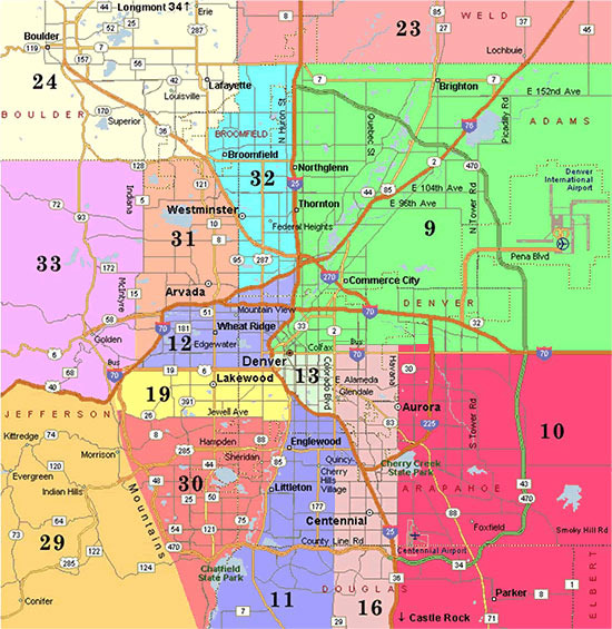 Structure of Denver's Administrative Districts: How Is It Divided? - Denver - 1