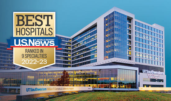 달라스 병원 #1, UT Southwestern Medical Center - Dallas - 1