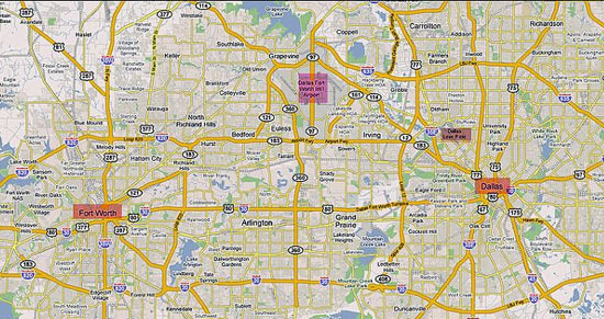 달라스 인근 50마일 이내 함께 알아야 할 도시들 - Dallas - 1