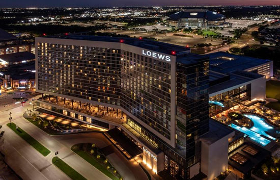 Arlington Loews Hotel, 888 Rooms, Construction Cost $550 Million - Arlington - 1