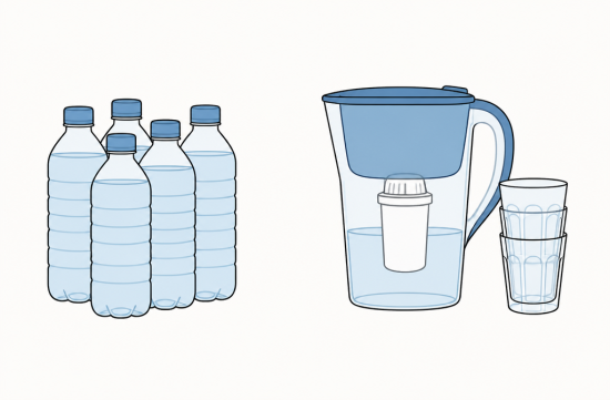 How Much Can You Save in a Year by Using a Water Filter Instead of Bottled Water? - Fullerton - 1