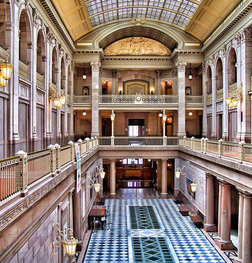 Beaux-Arts Architectural Features of the Hartford Municipal Building Completed in 1915 - Hartford - 1