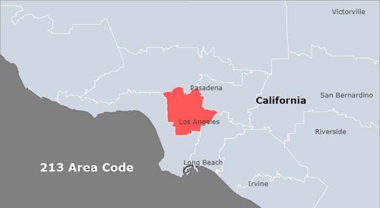 Complete Guide to LA Area Codes, from 213 to 747 - Los Angeles - 1